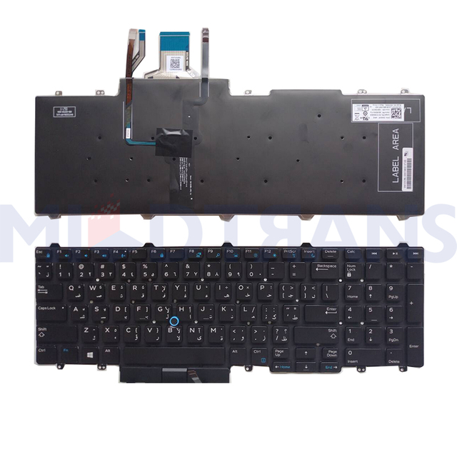 NEW AR For DELL E5550 Laptop Keyboard