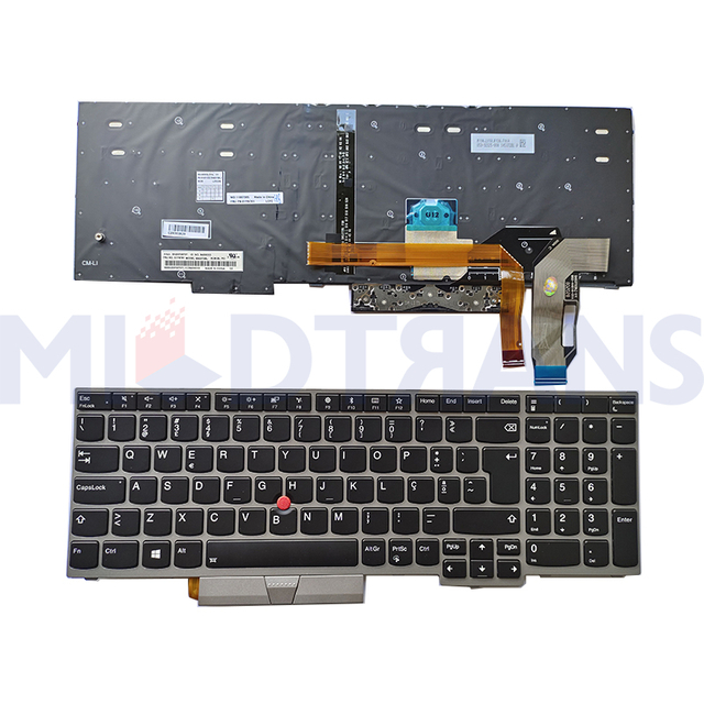 New PO For Lenovo E580 Layout Laptop Keyboard