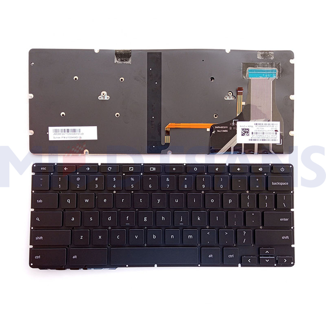 US For HP Spectre Pro 13 G1 Laptop Keyboard Black