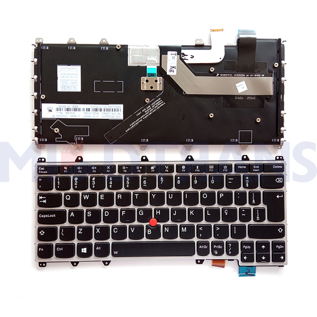 New BR/LA/RU/SP For Lenovo YOGA370 Layout Laptop Keyboard