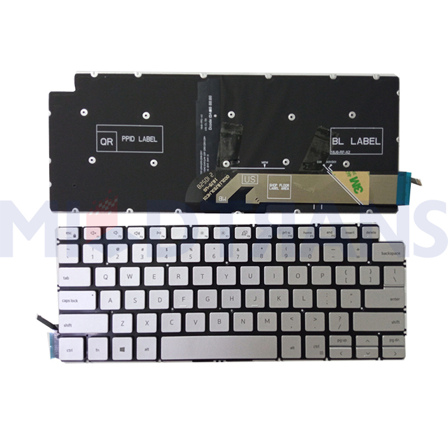 New US for DELL 5390 Laptop Keyboard