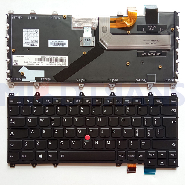 New PO For Lenovo YOGA260 Layout Laptop Keyboard