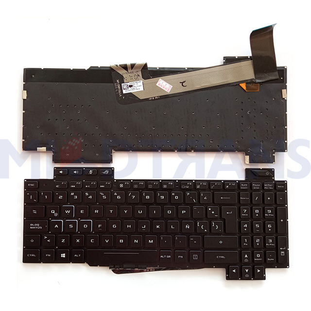 LA Backlit Keyboard for ASUS ROG Strix GL503 GL503VD-DB74 GL503VM GL503VS