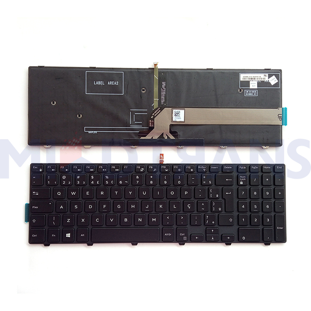 BR Laptop Keyboard for DELL Inspiron 15 3000 5000 3541 3542 3543 5542 5545 5547 15-5547