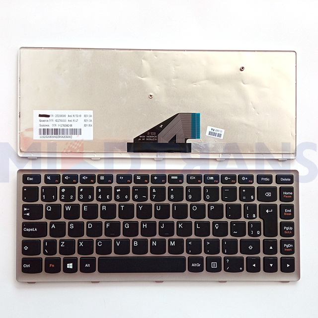 New BR/SP for Lenovo Ideapad U310 English Laptop Keyboard