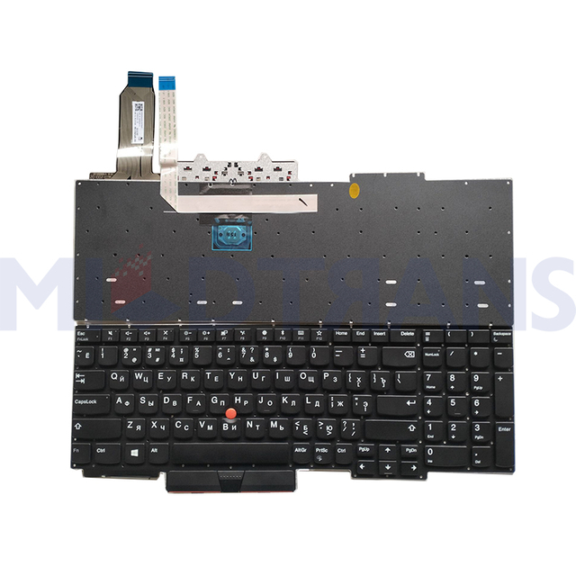 New RU For Lenovo E15 Layout Laptop Keyboard