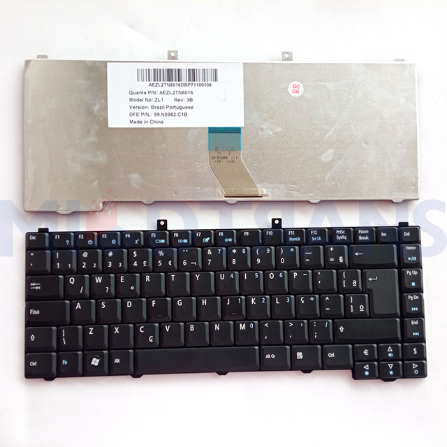 New BR For Acer TM2300 2412 2420 3240 4061 Laptop Keyboard