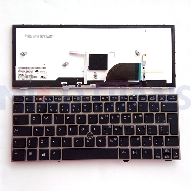 BR/PO New for HP EliteBook 2170 2170P 677598-001 Laptop Keyboard