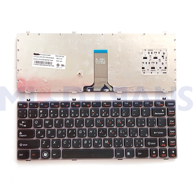 New AR Keyboard for LENOVO Y470 Laptop Keyboard