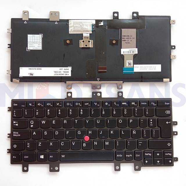 New LA/AR/US For IBM HELIX2 Layout Laptop Keyboard