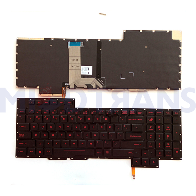 US Keyboard For ASUS ROG Zephyrus GX701GW GX701 GX701GX Keyboard