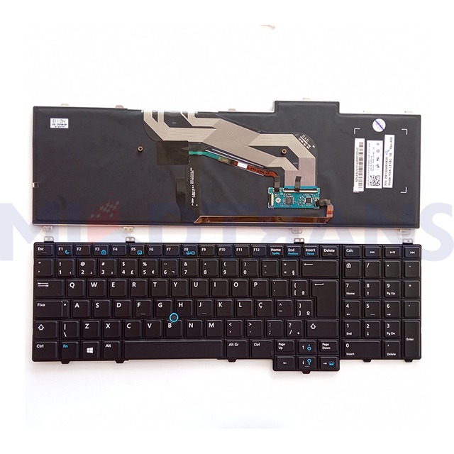 BR/UI Laptop Keyboard FOR DELL Latitude 15 5000 E5540 Black