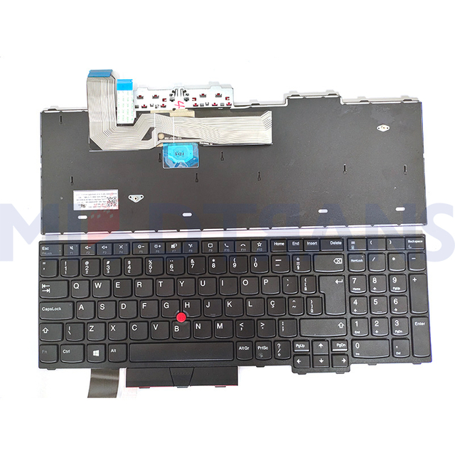 New BR for Lenovo L15/P15V/T15P Laptop Keyboard