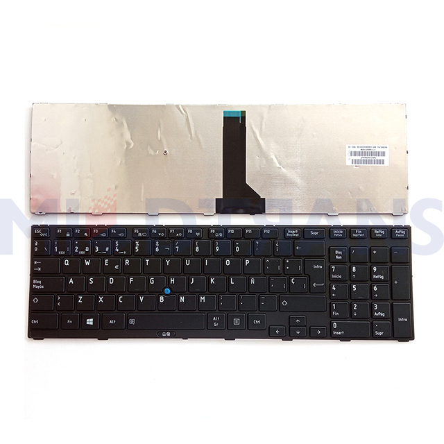 SP Keyboard FOR TOSHIBA Tecra R850 R950 R960 Spanish Laptop Keyboard