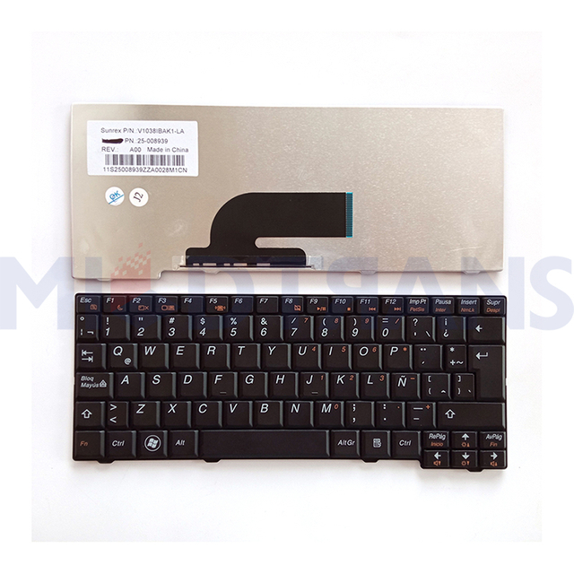 Laptop Keyboard LA For Lenovo S10-2 S10-2C S10-3C