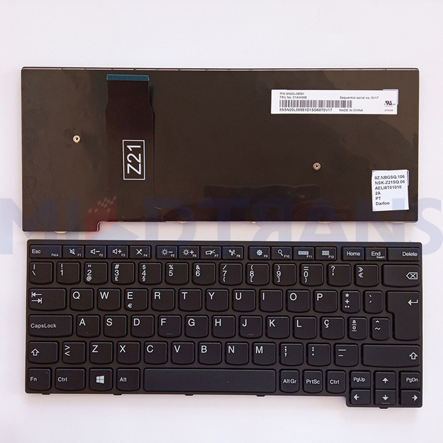 New PO For Lenovo YOGA11E Laptop Keyboard Layout