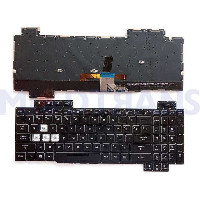 New US Keyboard Backlight for Asus ROG Strix Scar II GL704 GL704GM GL704GM-DH74 GL704GV