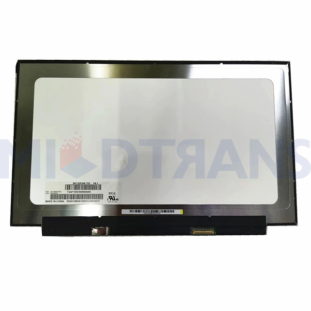 13.3" NV133FHM-T03 NV133FHM T03 FHD 1920*1080 EDP 40 Pins LCD Screen