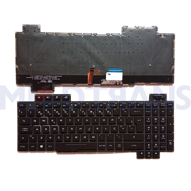 PO Backlit Keyboard for ASUS ROG Strix GL503 GL703 GL503V GL503VD GL503VD-DB71
