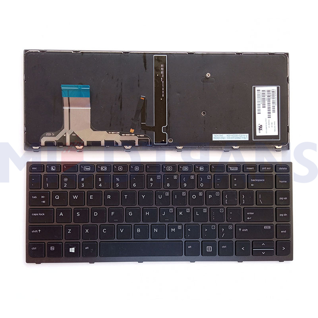 New US Keyboard For HP EliteBook 745 G3 840 G3 836308-001 821177-001