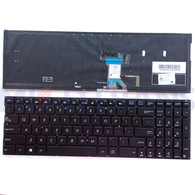 New US For Asus ZenBook Pro UX501 UX501J UX501JW UX501V UX501VW Laptop Keyboard