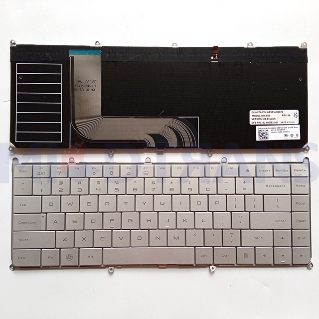 New US for DELL XPS ADAMO13 Laptop Keyboard