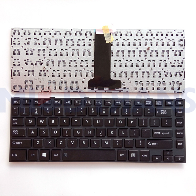 US Laptop Keyboard For TOSHIBA C40-B C40d-B C40t-B