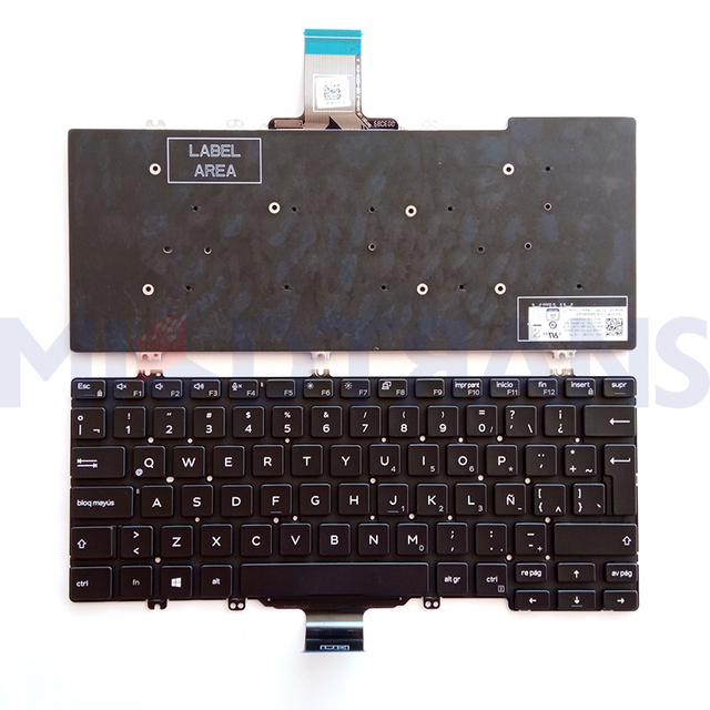 New LA For Dell E7300 Laptop Keyboard