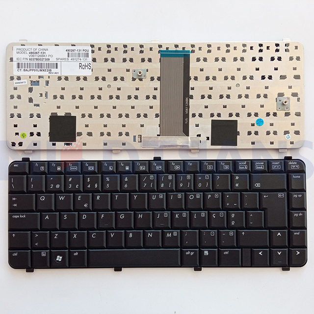 New PO FOR HP Compaq 511 515 516 610 615 CQ510 CQ511 CQ610 Laptop Keyboard