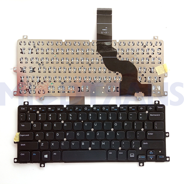 New US for DELL 3157 3152 Laptop Keyboard Layout
