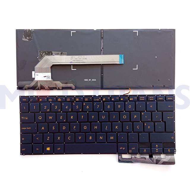 PO Backlight Keyboard for Asus Zenbook UX370UAF Q325UA UX370U UX370UA UX370 UAR
