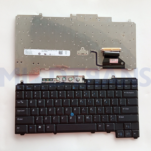 Replacement Internal Laptop Keyboard for DELL D620 D630 with Pointer US Language Layout