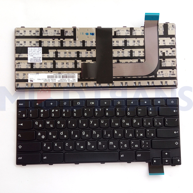 New RU For Lenovo Chromebook 13 T460S T470S Layout Laptop Keyboard