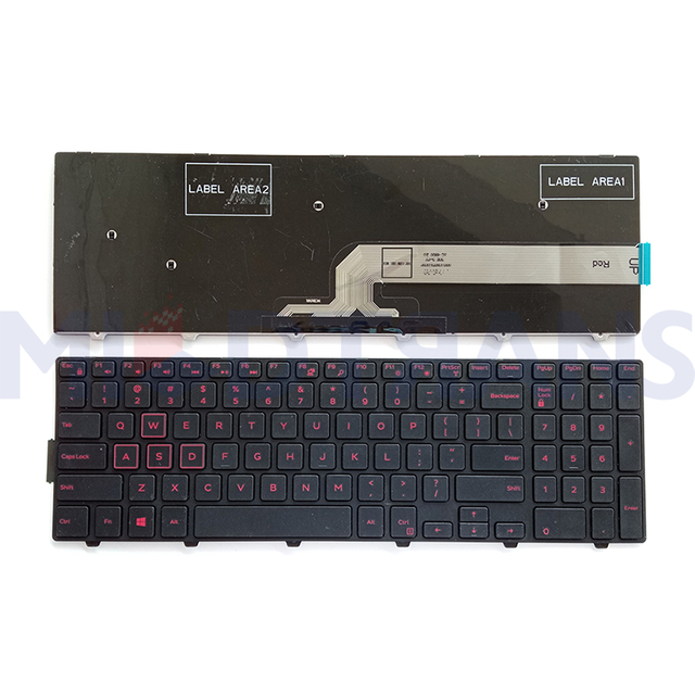 New US Keyboard For Dell Inspiron 15 3000 5000 3541 3542 3543 5542 3550 5545 5547 3551