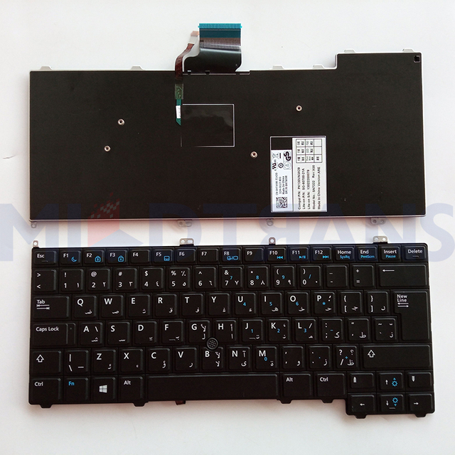 New AR For Dell Latitude E7440 E7240 Laptop Keyboard