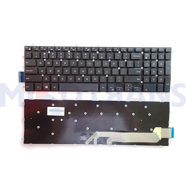 New US English Keyboard For Dell Inspiron 7567 7566 7577 7587 7570 7580 Laptop Layout