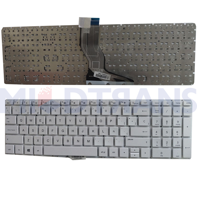 New SP for HP Envy X360 15 BW 15-B 15-BP 15-BS Spain SP Backlight Silver 86910-XEA 920216-071 SN8162BL1 Laptop Keyboard