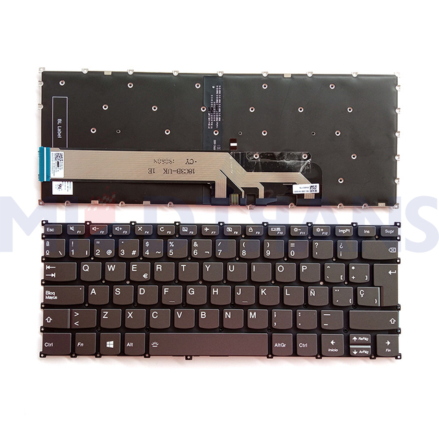 New SP for Lenovo Yoga 530-14IKB 530-15 730-13 730-15 C740-14 S540-14 13S-IML Spanish Keyboard Backlit