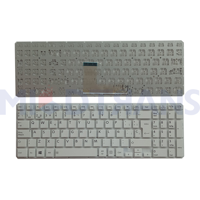 New SP for Toshiba Satellite L50-B L55DT-B L55-B S50-B Spanish Laptop Keyboard