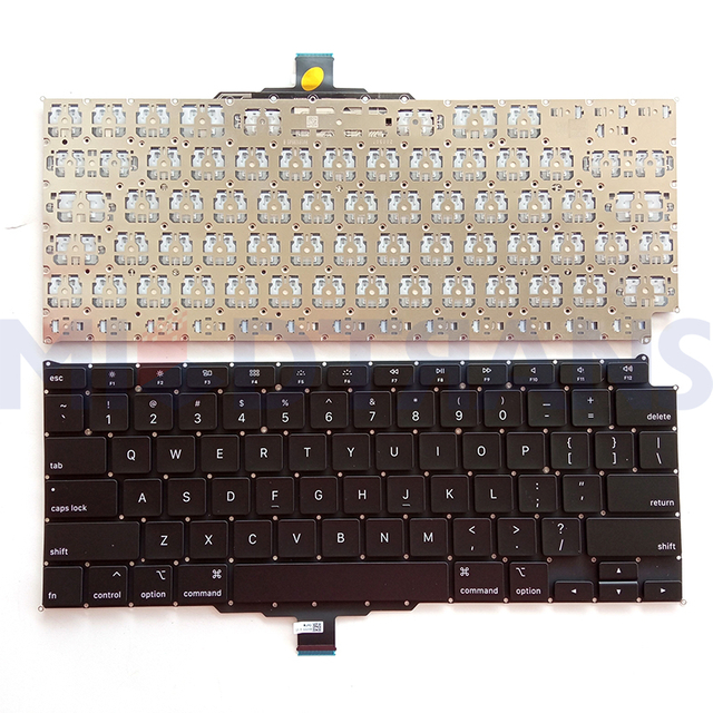 New US/UK For Apple Macbook Pro A2179 Laptop Keyboard