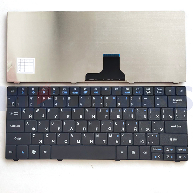 NEW RU Laptop Keyboard for Acer Aspire One 751 751H ZA3 ZA5 715 752 752H 753 753H 722 721 721H AO751 AO751H