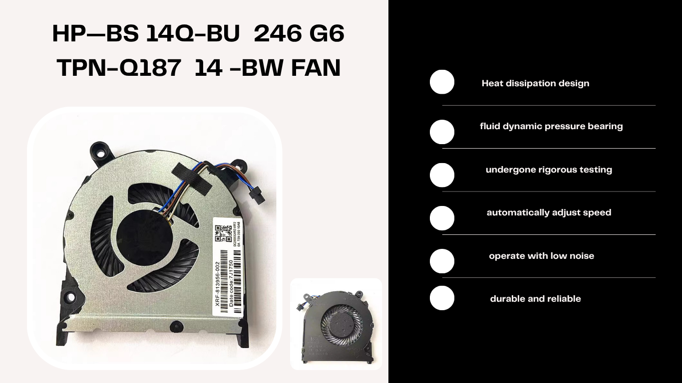 New Laptop Fan for HP 14Q - BU and Other Series Launched