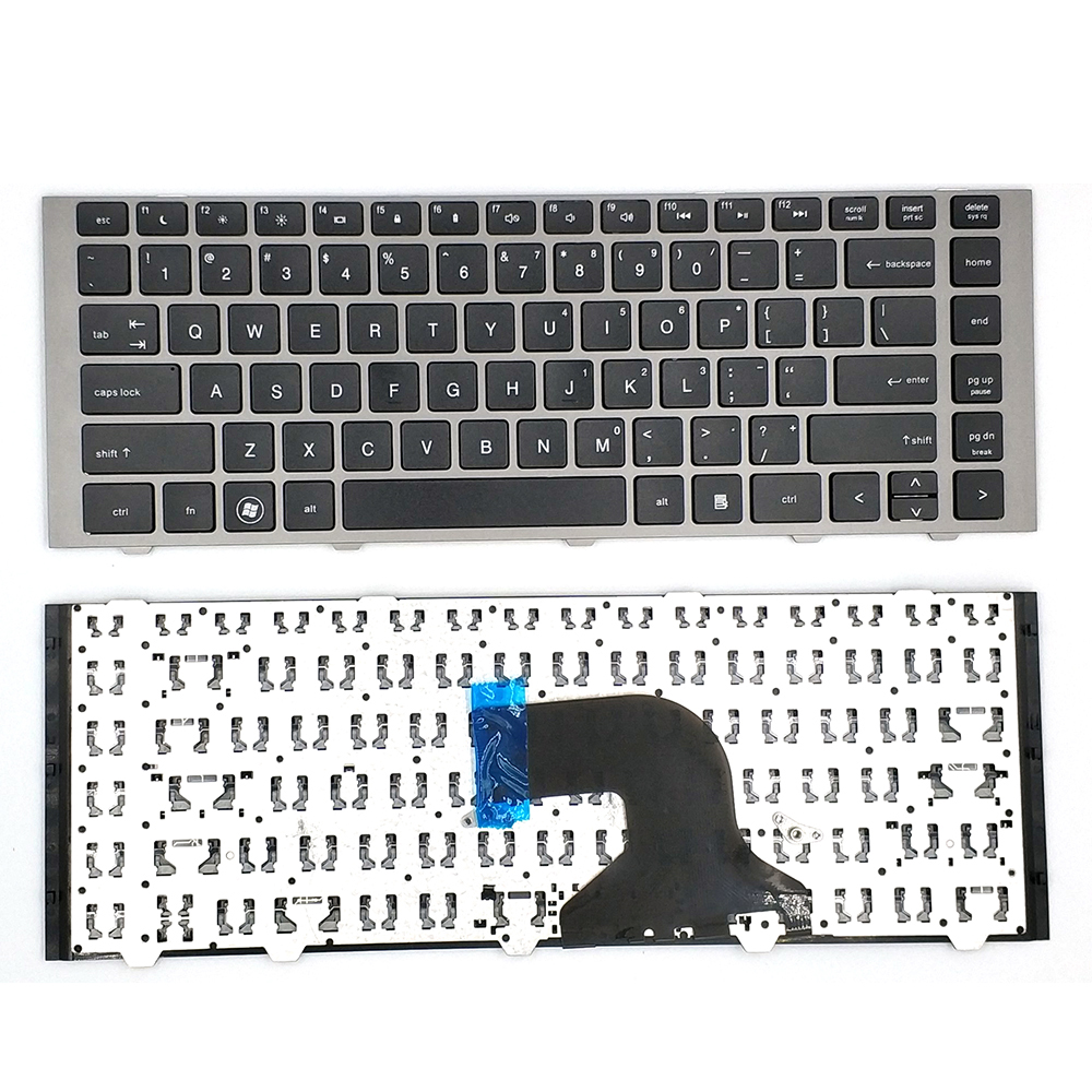 New Keyboard For HP 4440 US Laptop Keyboard With Frame
