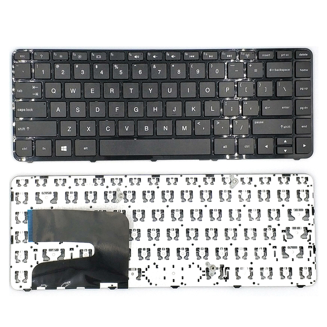 Factory Price US Layout Keyboard For HP 14-E US Notebook Laptop Keyboard Replacement Pars With Frame