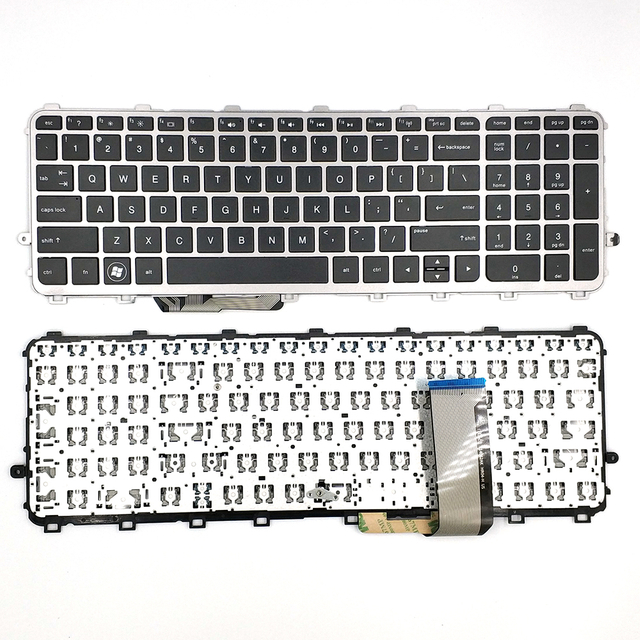 Replacement English Keyboard Fit For HP 15-J With Frame US Laptop Keyboard