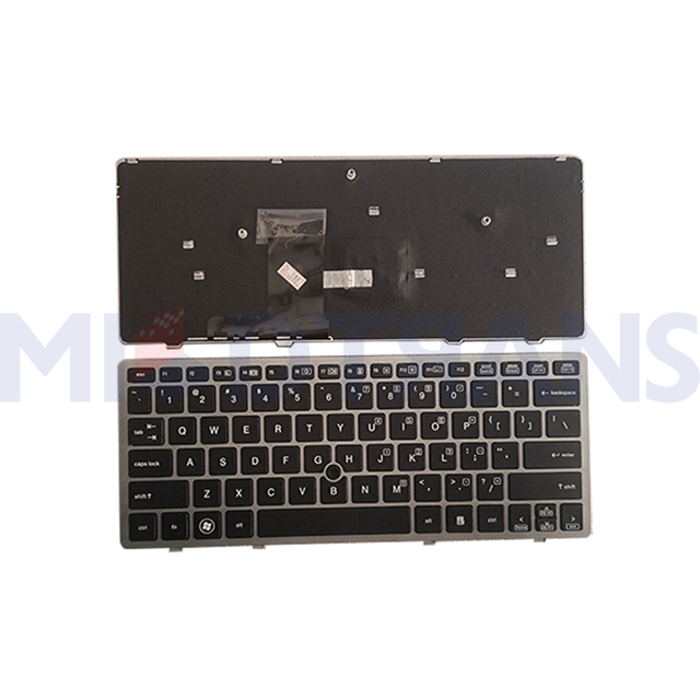 NEW US for HP EliteBook 2560 2560p 2570 2570P Laptop Keyboard