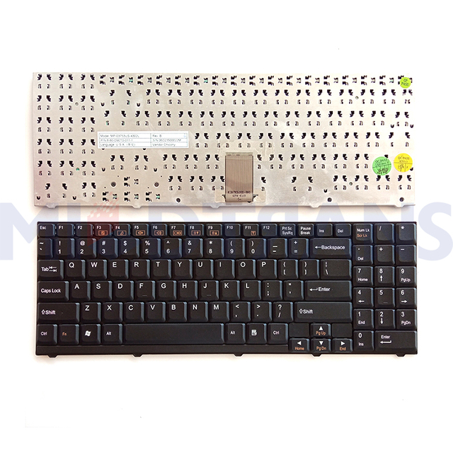NEW US for HASEE D900 D27 D470 M590 D70 Replace Laptop Keyboard