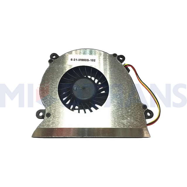 New Laptop Internal Cooling Fan for SAGER NP8660 Clevo M860TU M860S Notebook Fan