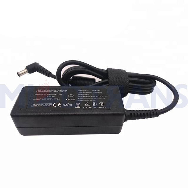 For Sony 19.5v 2a 6.5*4.4mm 39W Notebook AC Power Adapter Charger
