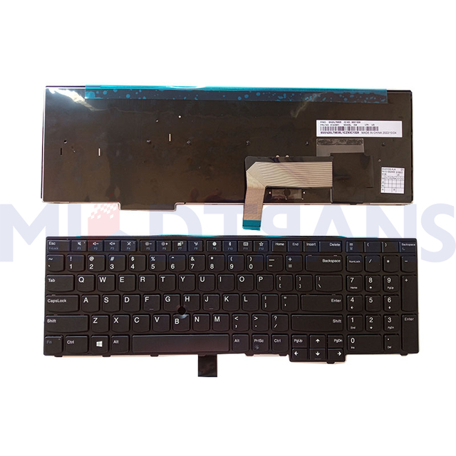 New US Keyboard for Lenovo Thinkpad L570 L540 T540 T540P E540 P50S English Laptop Keyboard Wholesale